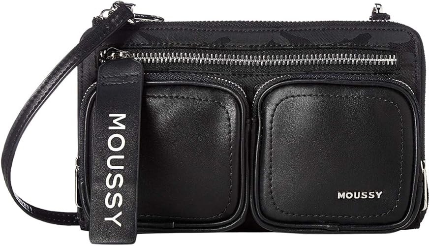 Amazon マウジー ショルダーバッグ レディース ニューナイロン M 10 ブラック Moussy マウジー ショルダーバッグ
