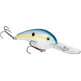 Strike King Pro Model 5XD Fishing Lure, Deep Diving Crankbait, Sexy Shad | 5/8-Ounce