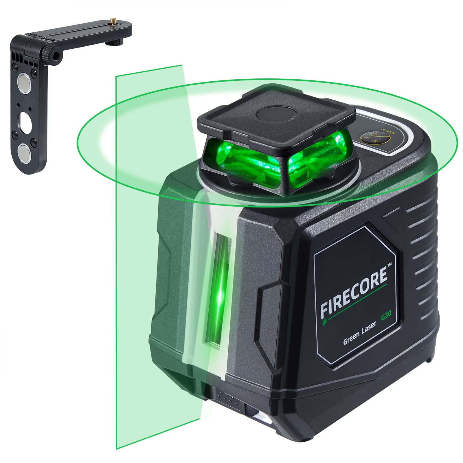 Laser Level, Firecore 360° Green Self Leveling