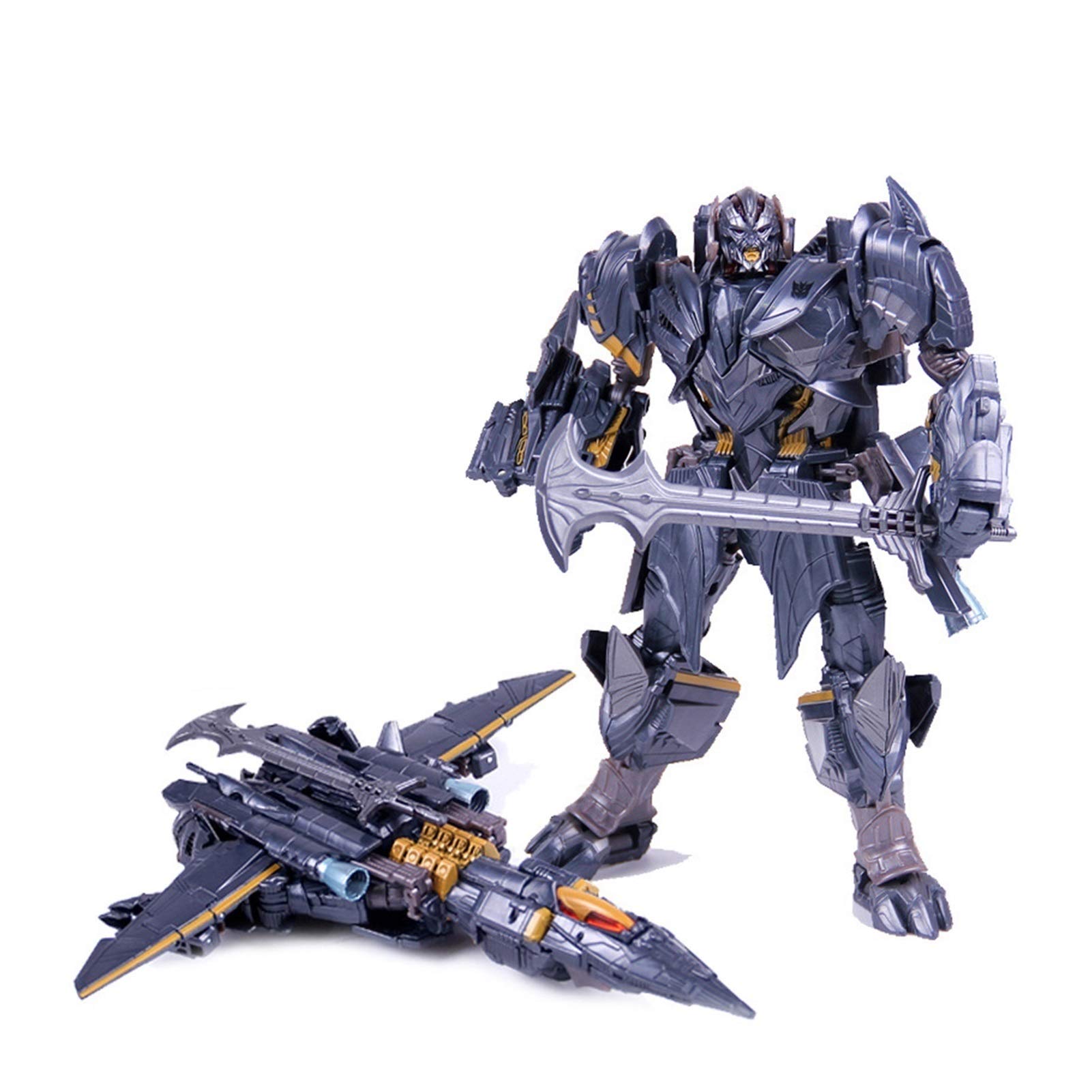 ZQWZ Trànsfōrmêrs tōys, Transformers The Last Knight Premier Edition Voyager Class Megatron Action F