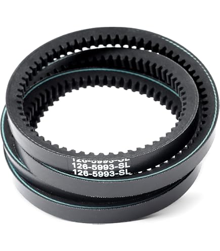 Amazon.com : Genuine Toro OEM (Fits Exmark) 126-5993 Cog Belt for