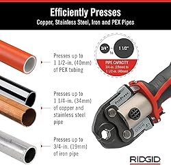 RIDGID 57373 Model RP 241 Compact Press Tool Kit