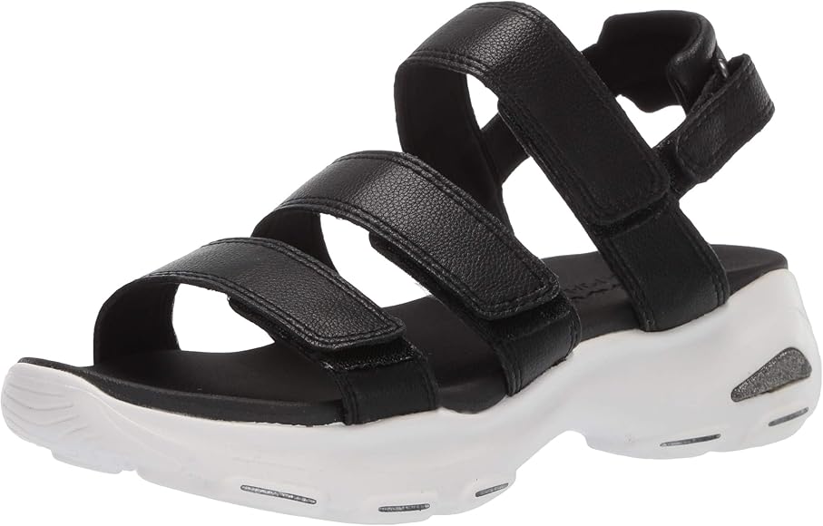 sandali skechers donna nero