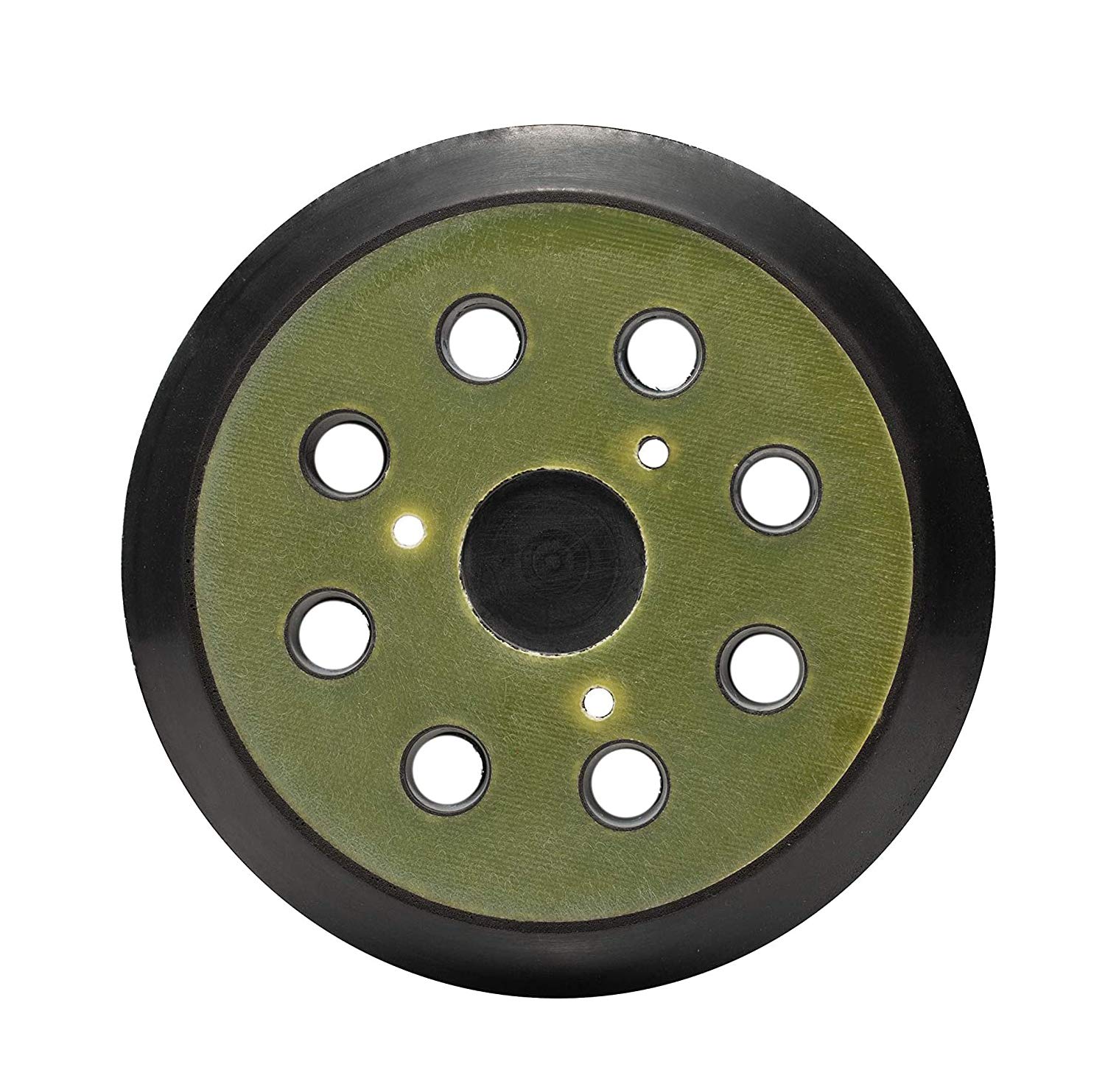 Glass Polish 5 inch (125mm) Random Orbit Sander Backing Pad, Sanding Backer with Hook and Loop - GP12717