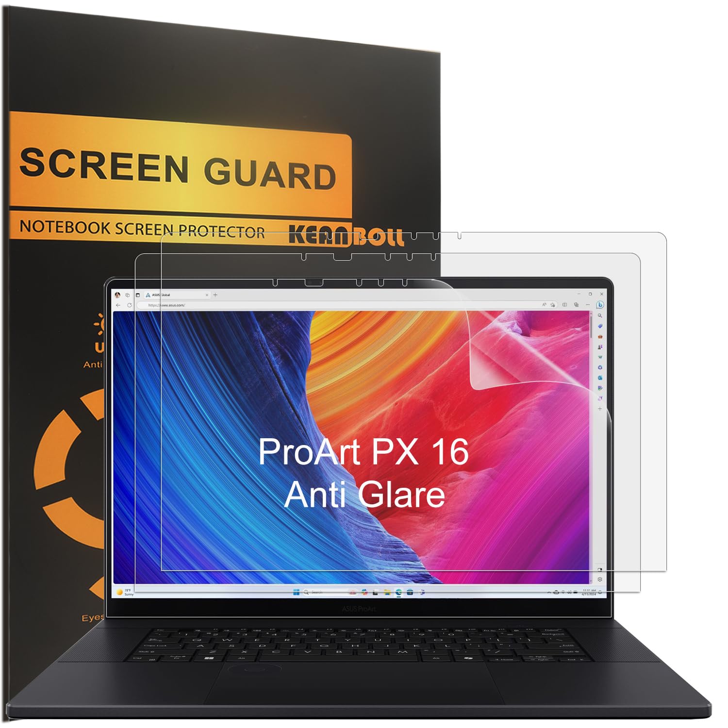 KEANBOLL 3 Pack Designed for 2025-2024 New ASUS