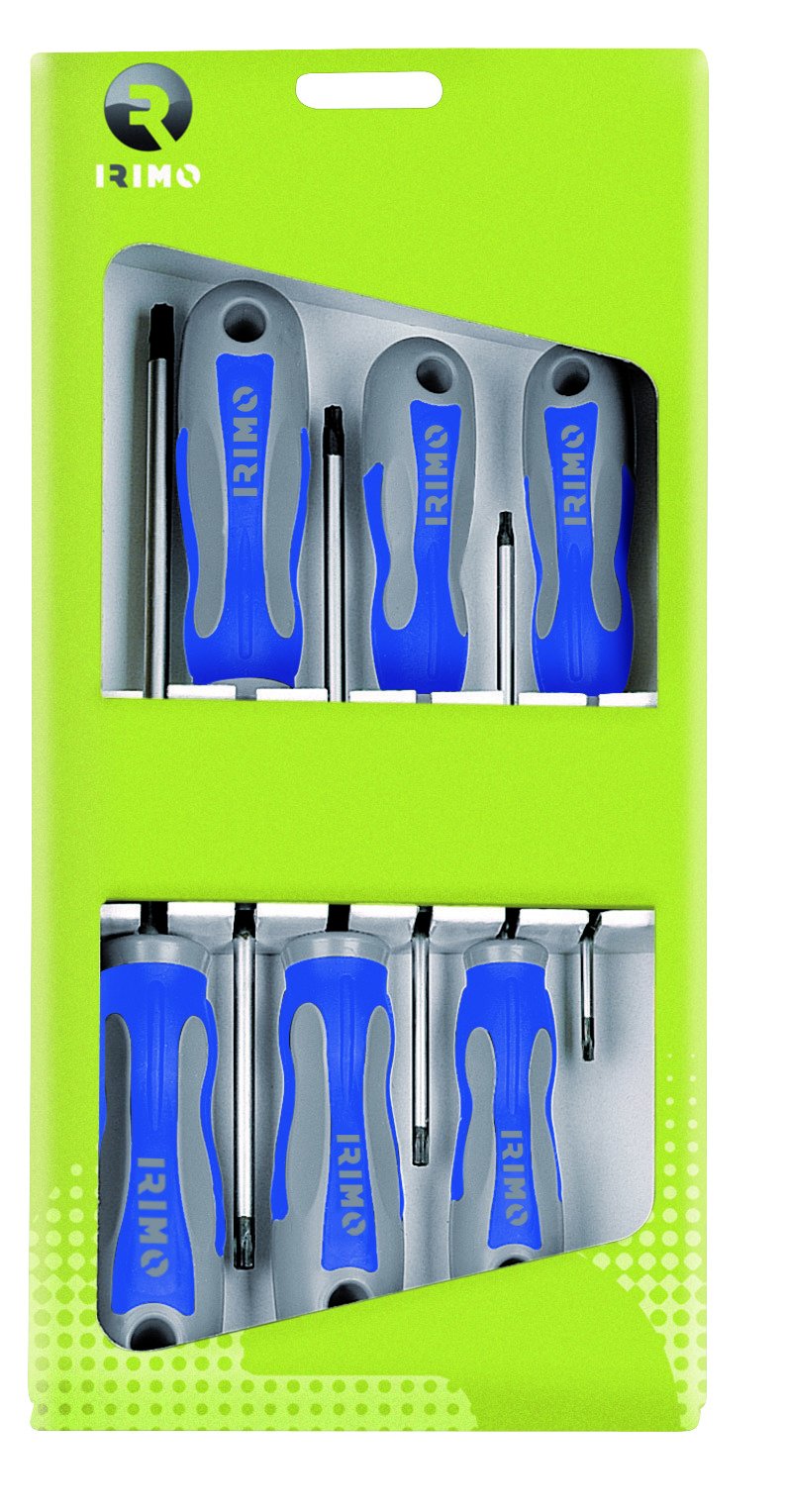 6 Pcs Screwdr. Set Torx