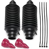 2PCS Universal Rack &amp; Pinion Steering Boot Kits For Most Car Models &amp; Years