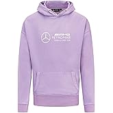 Mercedes AMG Petronas Formula One Team - Retro Hoodie - Lilac - Size: XXS