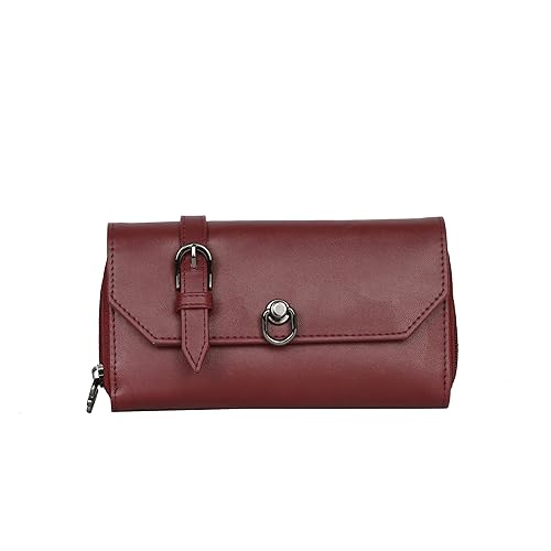 Butterflies Women Clutch (Maroon) (BNS 2418MRN)