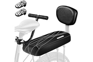 TOPCABIN Bicycle Manned Cushion Mountain Bike Back Shelf Seat Cushion Manned Comfortable Saddle Children Back Seat