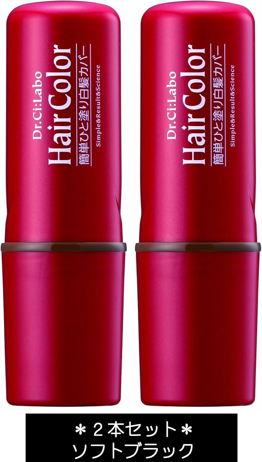 Amazon 2本セット ドクターシーラボ 簡単ひと塗り白髪カバー ソフトブラック 10ml ドクターシーラボ 白髪染め 通販