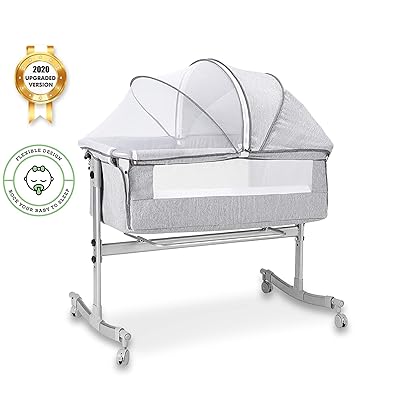Adjustable Baby Bassinet with Detachable Mattress Kuwait Ubuy