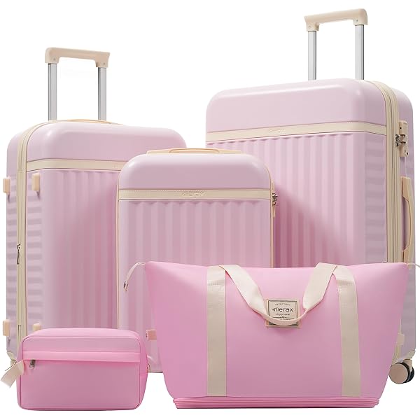 Amazon.com | Merax Luggage Sets 5 Piece,Hardshell Expandable