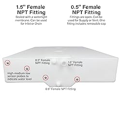 Ameri-Kart 31 Gallon RV Fresh Water Tank, Potable