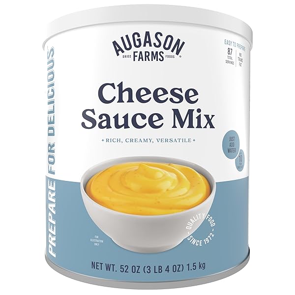 CHEESE SAUCE MIX CAN EMERGENCY FOOD SUPPLY, 87...