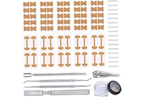 Ingrown Toenail Corrector Set Professional Ingrown Toenail Kit with Nail Strips, Corrector Patch, Pedicure Tools for Home Use