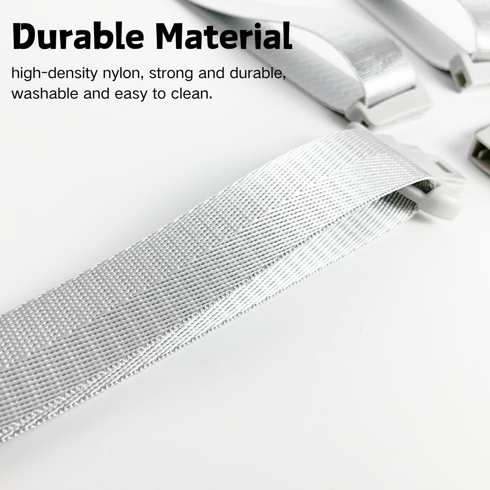 High Chair Straps Replacement Compatible with Graco, Universal 5 Point High Chair Harness Straps Adjustable Sturdy Safety Strap Belt