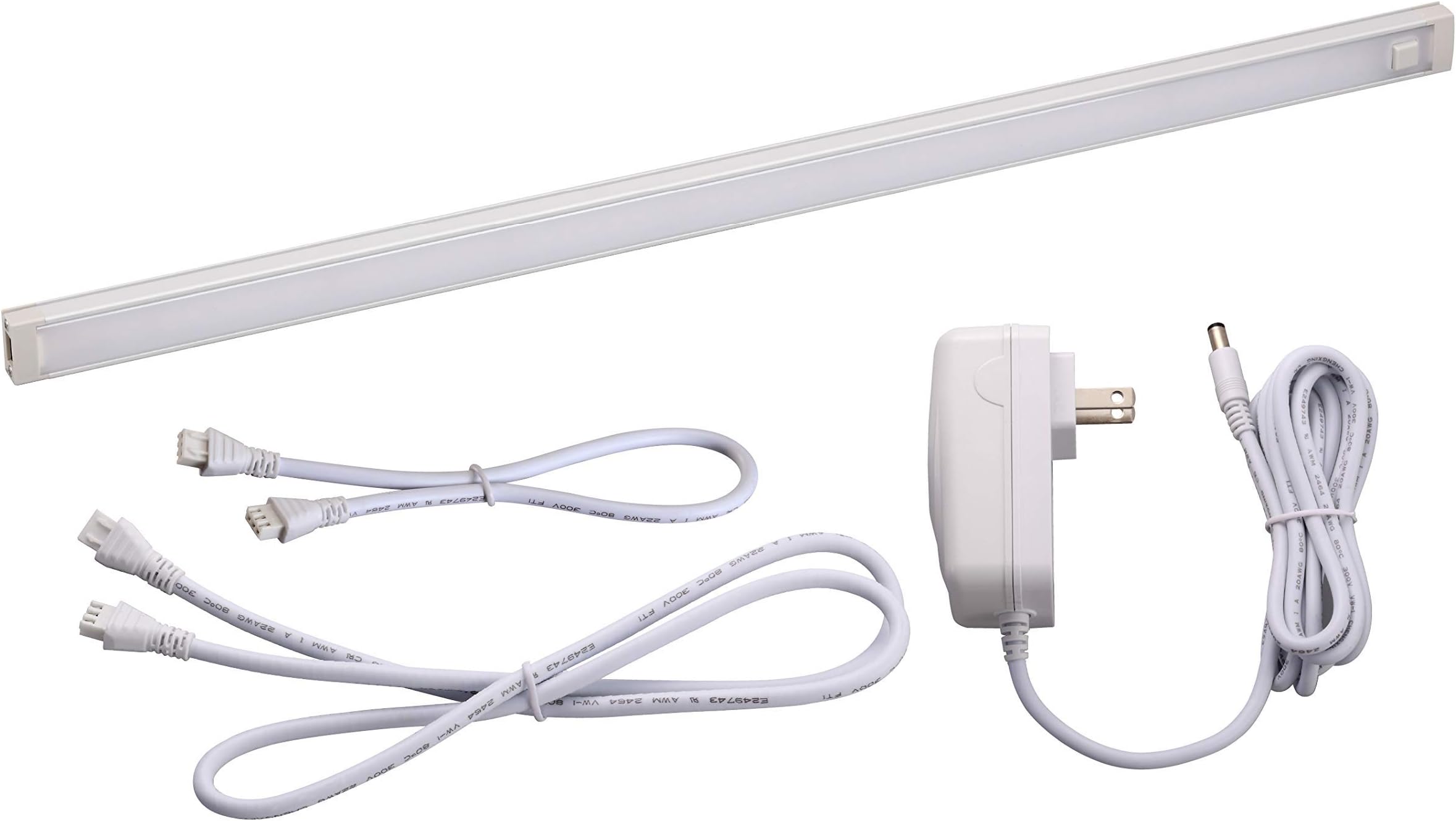 BLACK+DECKER LEDUC18-1CK Dimmable Linkable LED Shop Light with Motion Sensor and Magnetic Option, 10.5W, 780 Lumens, 4000K, 18", Cool White