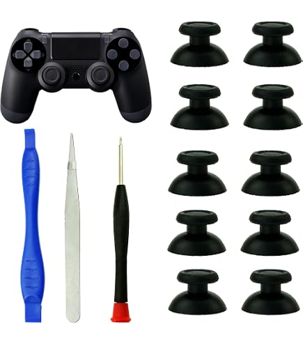Amazon.com: 2 Pairs Thumbsticks Analog Thumb Sticks for Sony