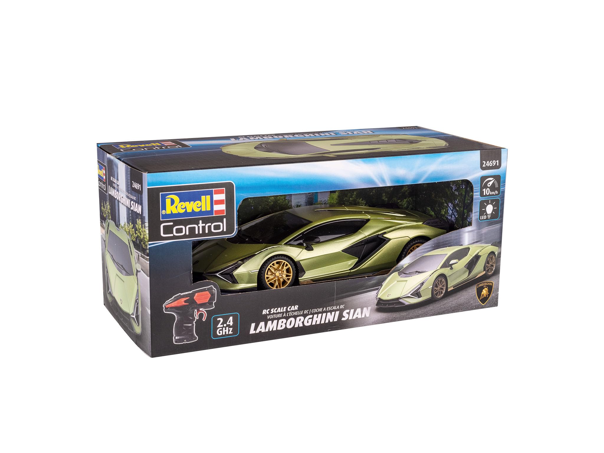 Revell Control 24691 RC Scale Car Lamborghini Sián With Precise 2.4 GHz Control, 20.5cm in length