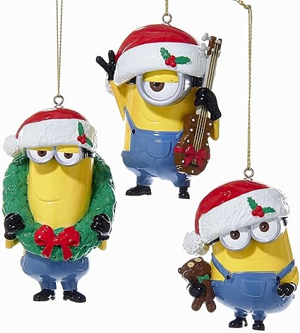 Amazon Co Jp ミニオンズ クリスマス デコレーション ケビン スチュアート ボブ Minion Christmas 並行輸入品 ホーム キッチン
