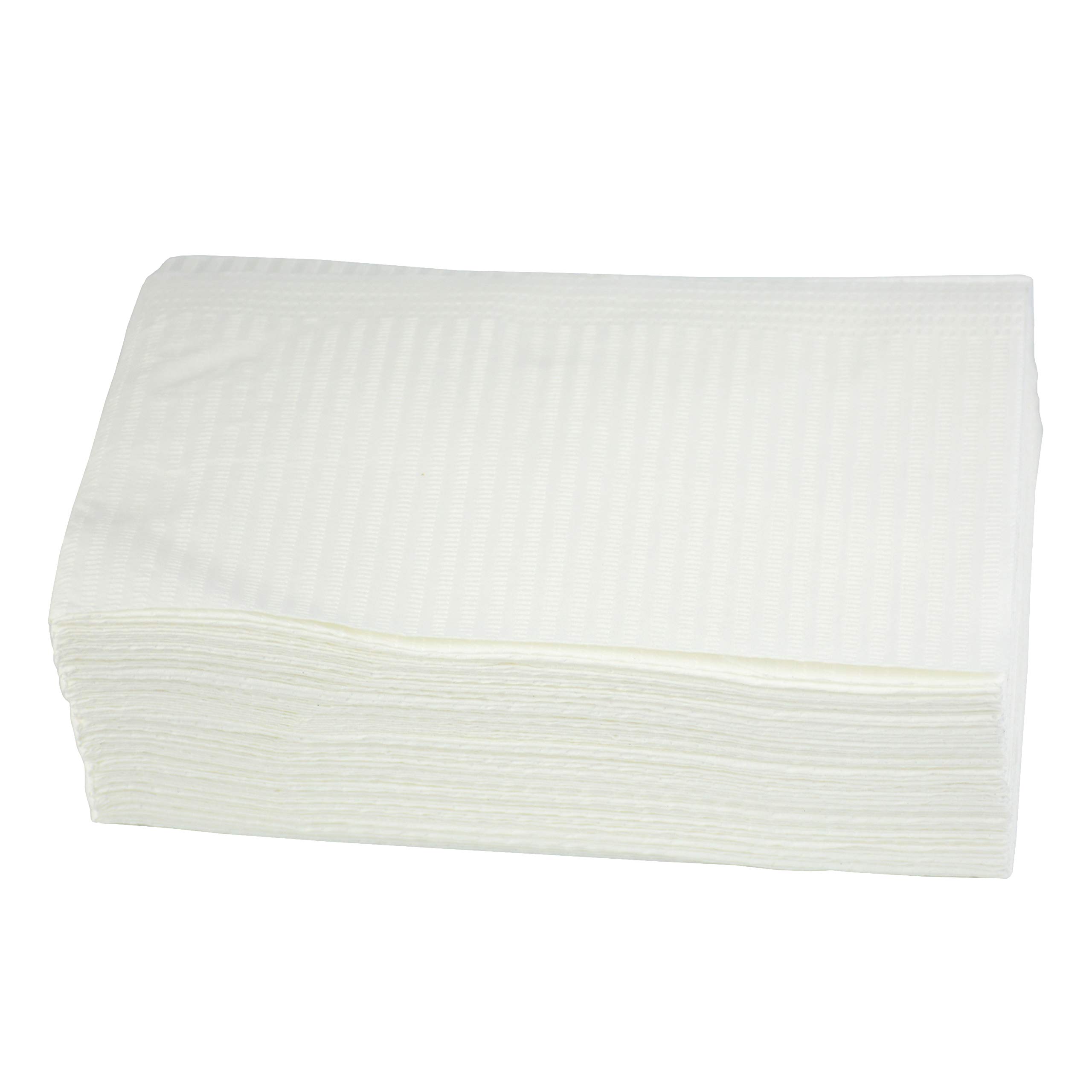 Aokbean 125pcs 13x17.7 inch 3 Ply Disposable Tattoo Tablecloth Waterproof Tattoo Tablecloth Towel Cleaning Pad Table Cover Cloth for Tattoo Accessories (White)