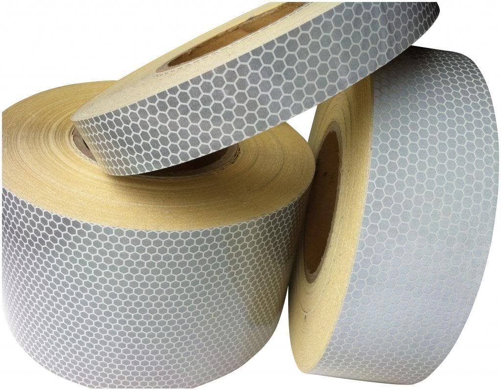 Direct Products Hi Viz Intensity Grade White Reflective Tape 50mm X 5M