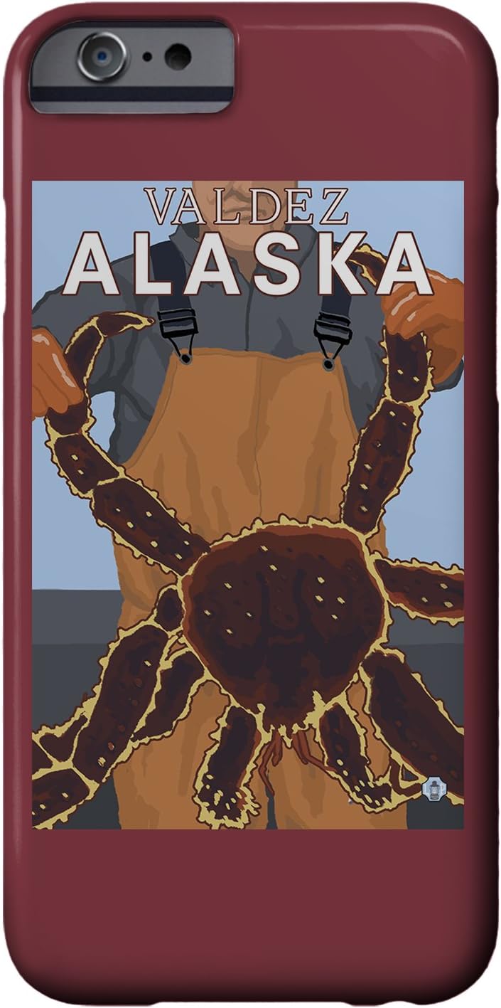 King Crab Fisherman - Valdez, Alaska (iPhone 6 Cell Phone Case, Slim Barely There)