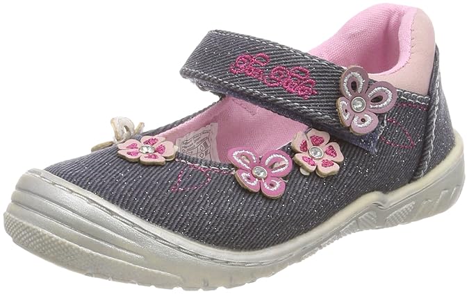 TOM TAILOR für Mädchen Schuhe Sneaker-Sandalen mit Blumen-Applikationen