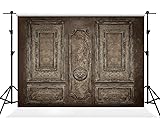 Kate 10×8ft Dark Wood Backdrop Retro Wooden Door