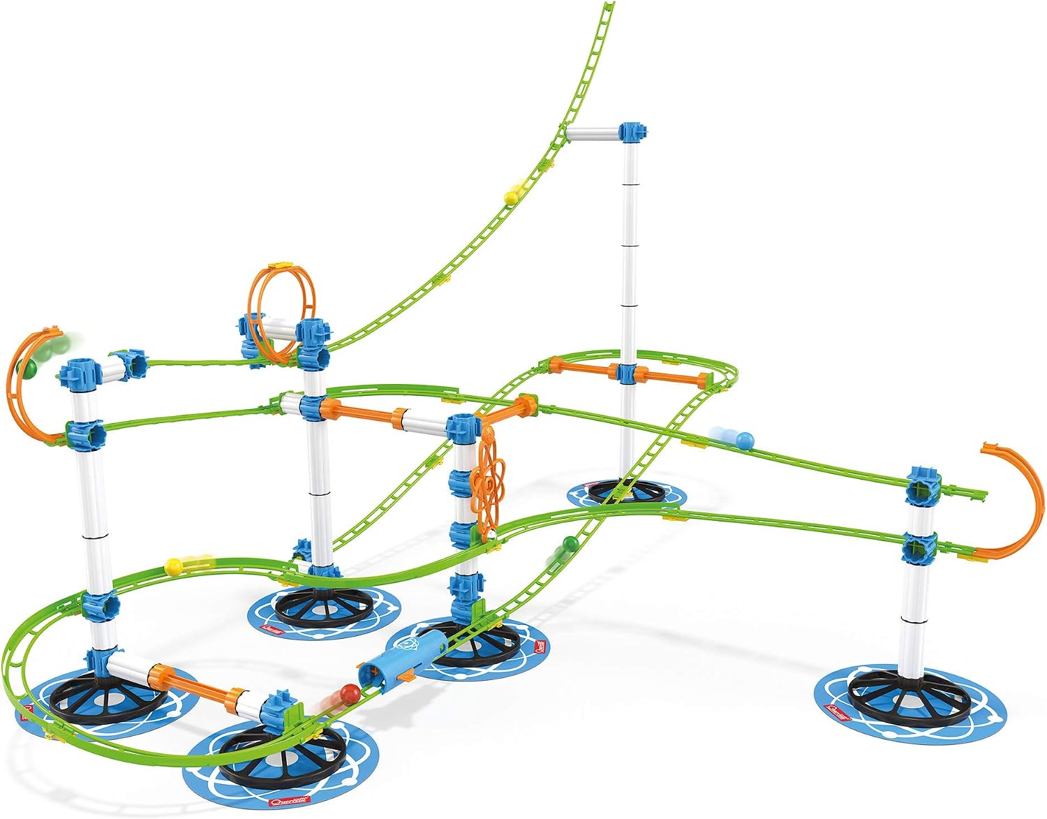 Quercetti - 6600 Skyrail Evolution Marble Runs Toy - STEM Educational Learning Toy, Multi-coloured, Medium - Image 5
