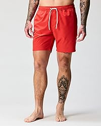 Huckberry Wellen Performance Lined Swim Trunks