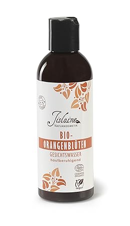 Jislaine Gesichtswasser: 200ml Bio-Orangenblütenwasser/Neroli wirkt: hautberuhigend, klärend & feuchtigkeitsspendend, ist veg