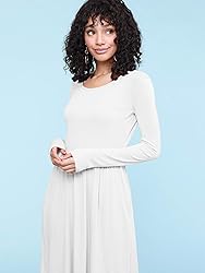 Lock and Love LL WDR2305 Women's Comfy Casual Long
