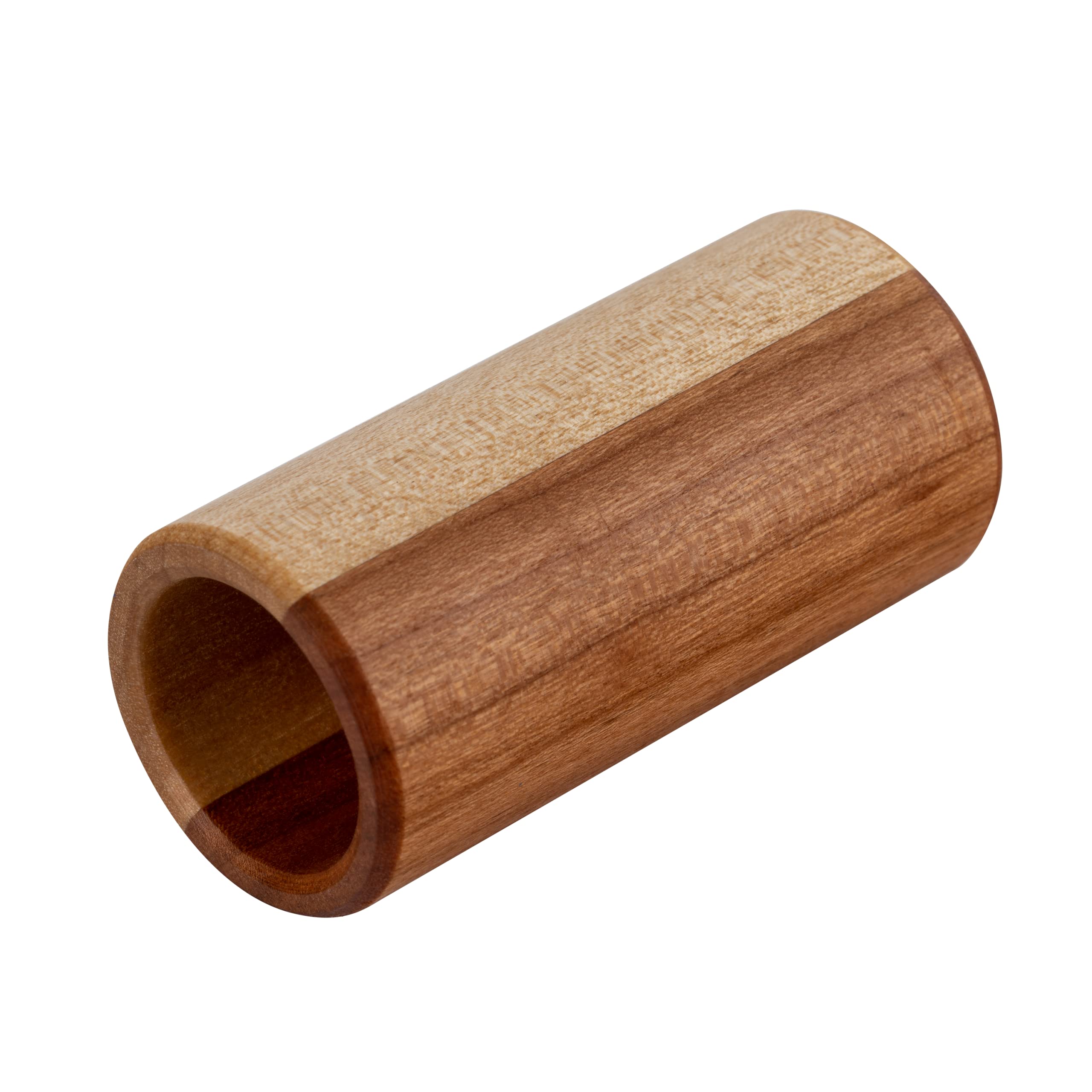 Ortega Guitars Wood Slide Large – Accessory for Acoustic and Electric Guitar – Birch / Cherry, Natural (OWS-L)