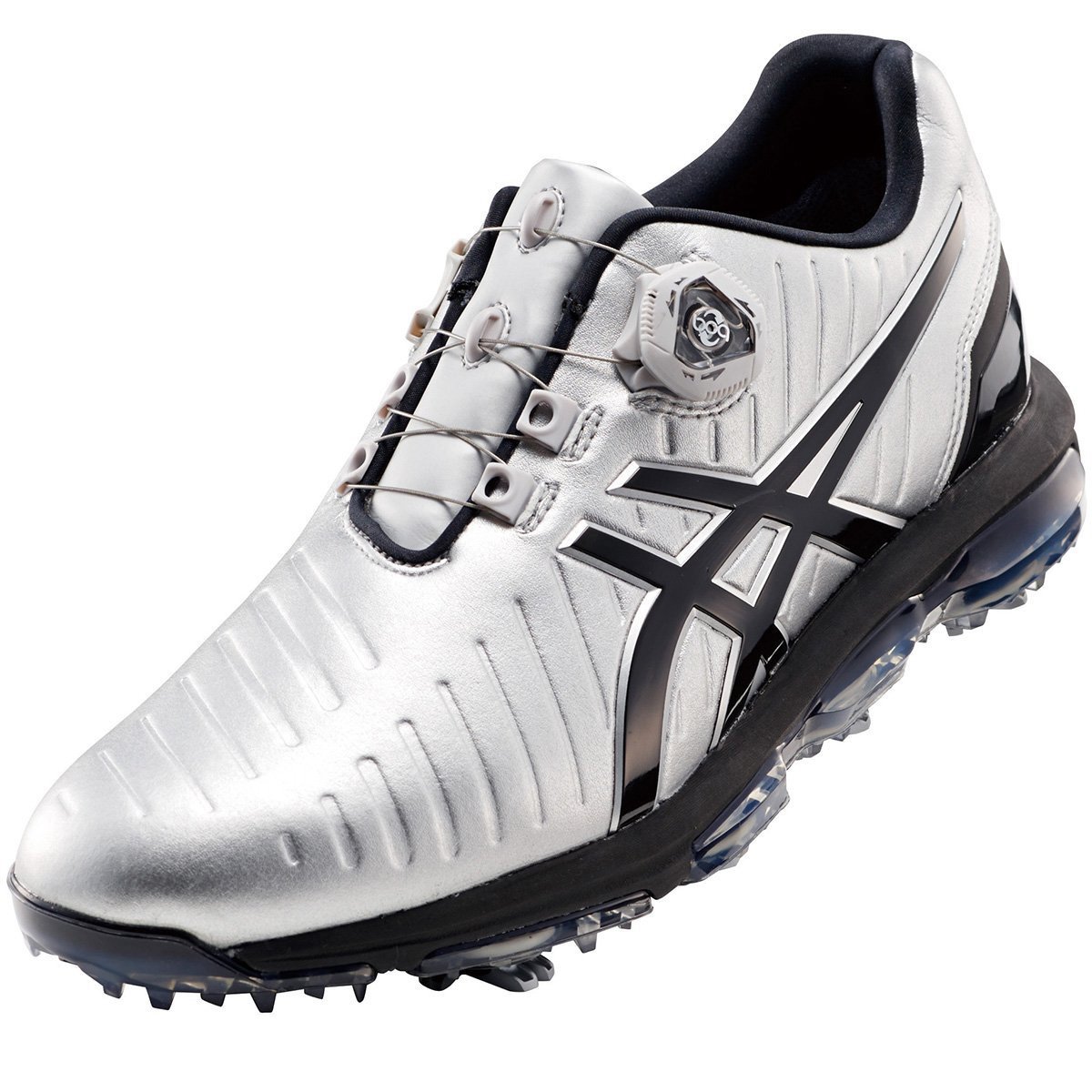 Amazon.co.jp： asics(アシックス) ゲルエース プロ3 ボア ゴルフシューズ TGN919 シルバー/ブラック 25.0cm