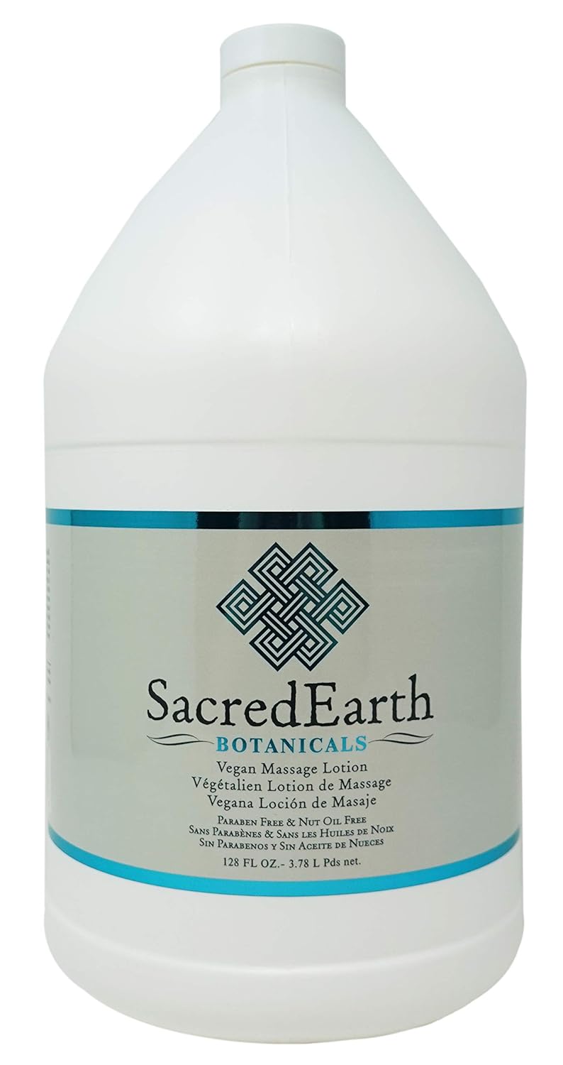 Sacred Earth Botanicals Vegan Massage Lotion, Unscented: Health & Personal Care