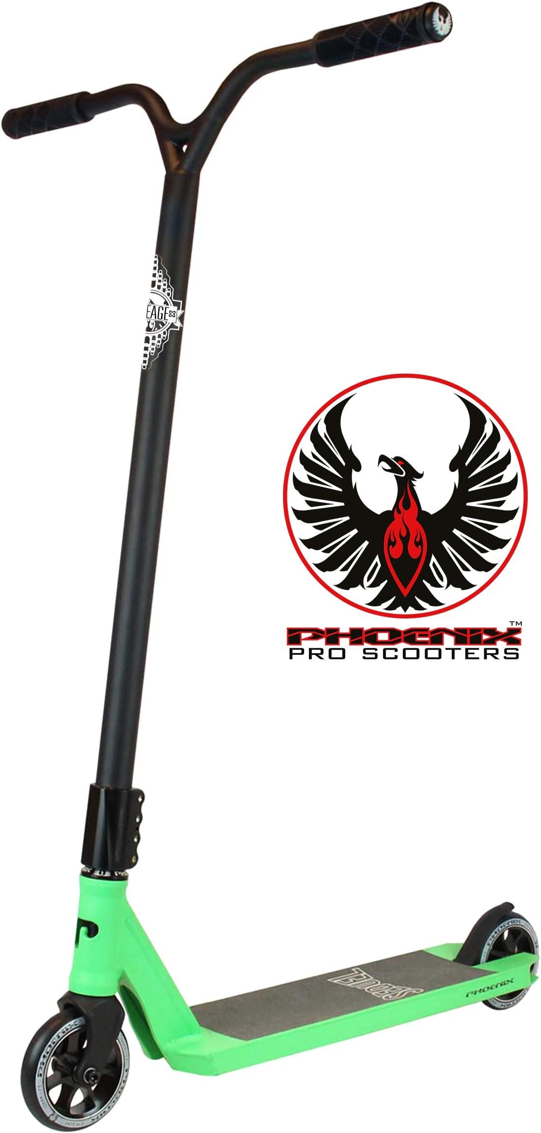 PHOENIX GOLD Phoenix Sequel Complete Pro Stunt Scooter (Flo Green)