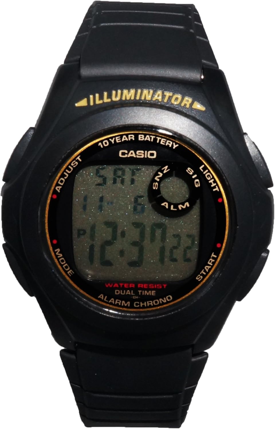 casio led light with afterglow