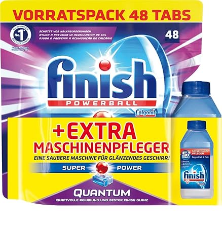 Finish Powerball Quantum 48 Tabs + Maschinenpfleger