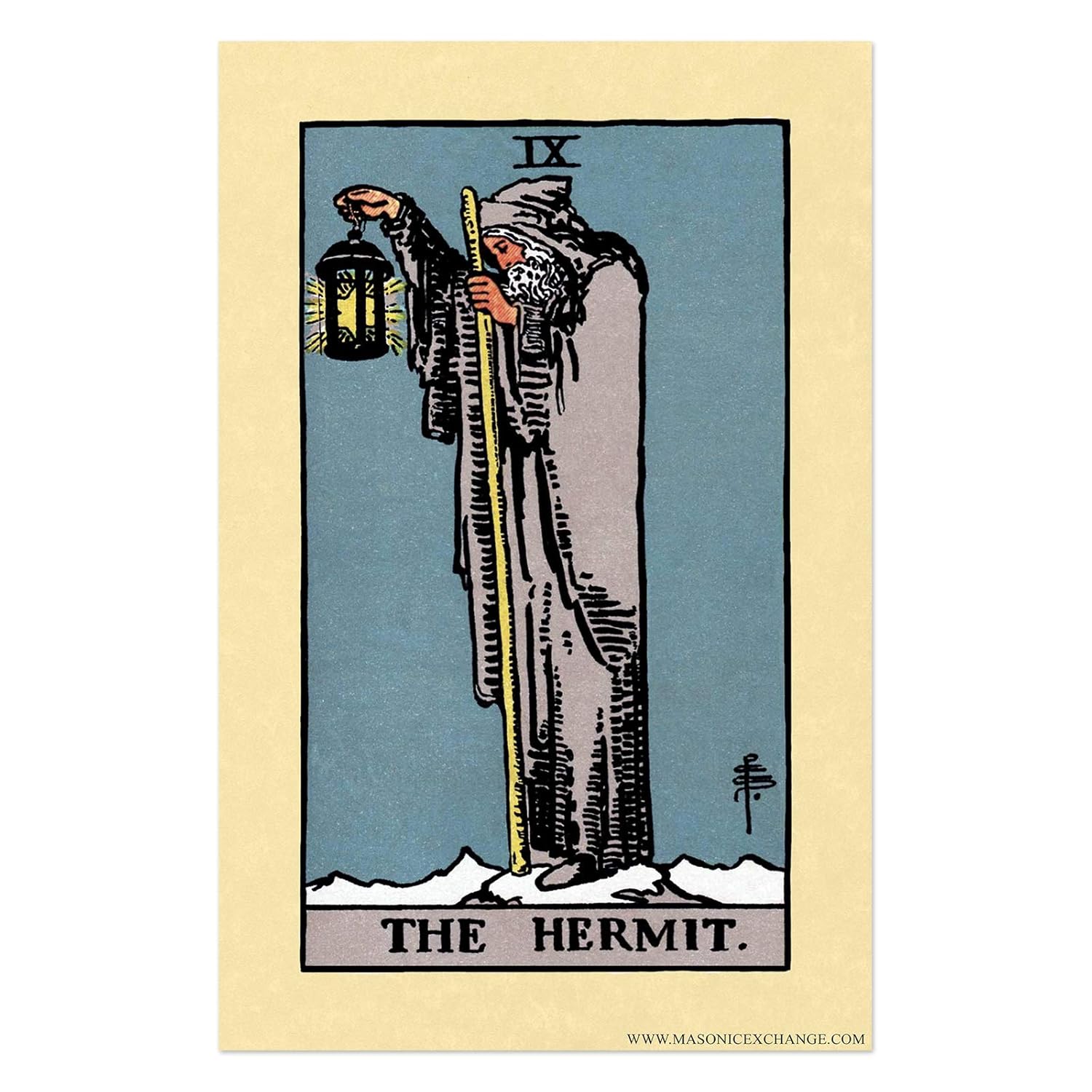 Карта таро странник