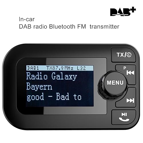 EasyDAB VDAB+ Universal Car DAB/Digital Radio Adapter Plug 'n' Go Cigar/Cigarette Lighter