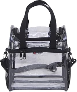 large heavy duty clear lunch bag