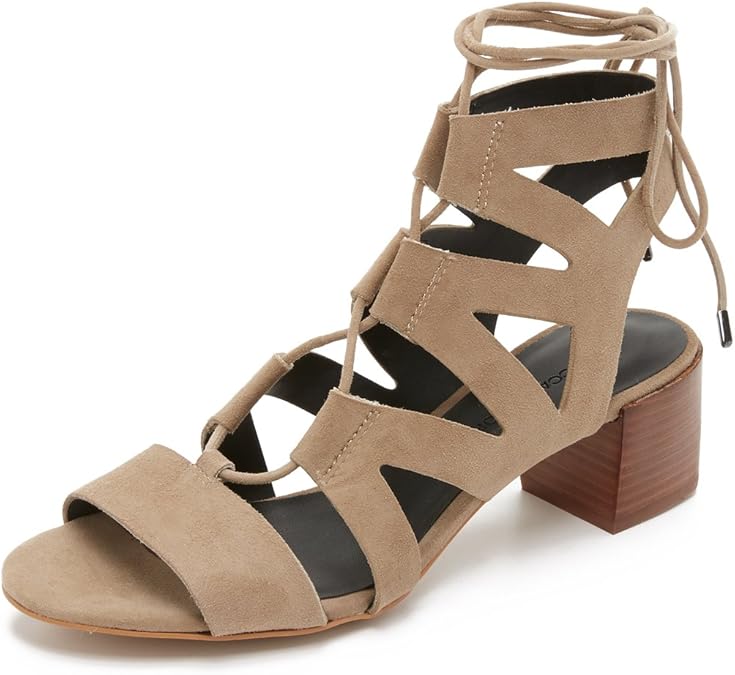 taupe gladiator sandals