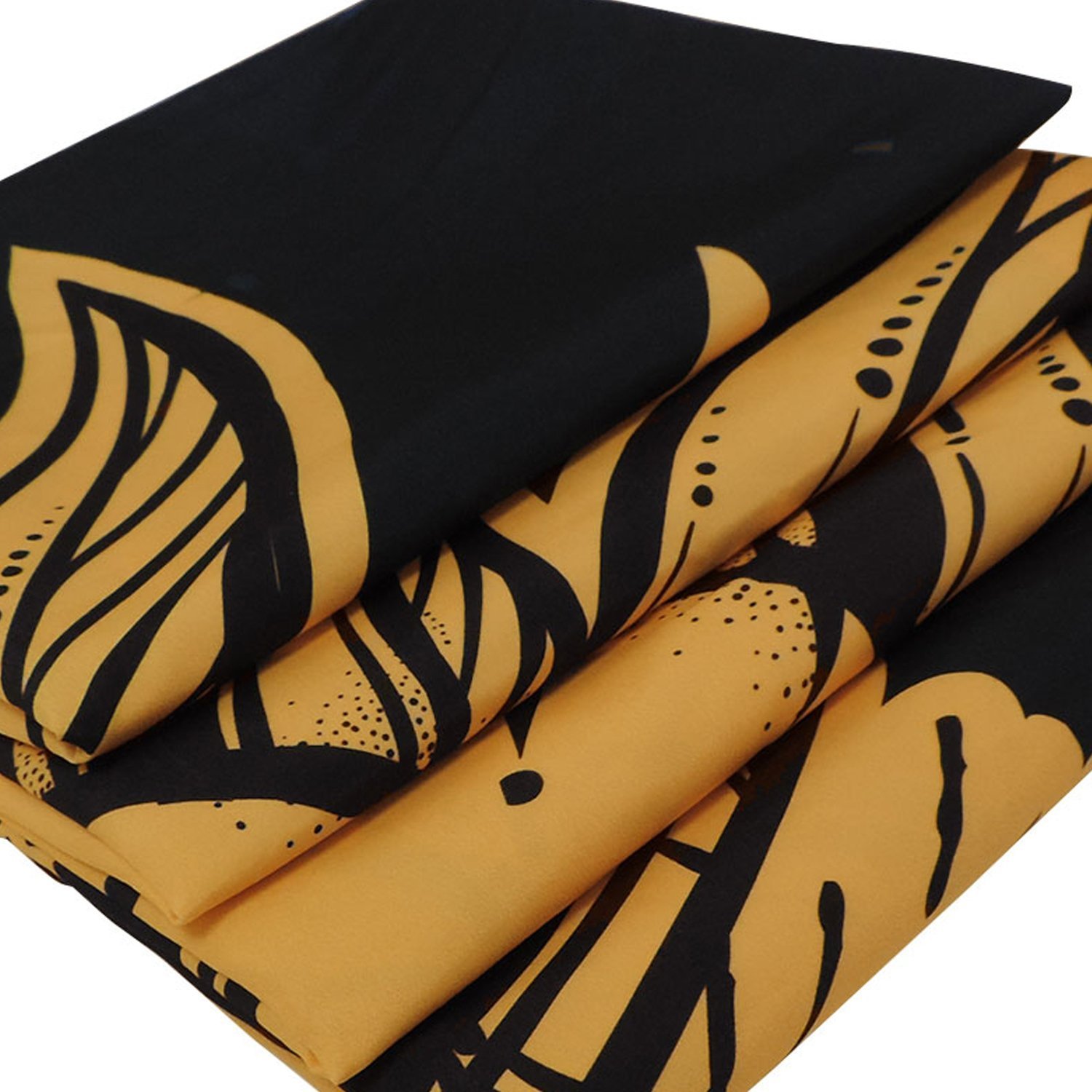 Psychedelic Tapestry Indian Moon and Sun with Many Fractal Faces Tapestry Wall Decor (Sun, 50\'\'X60\'\')