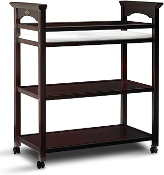 graco changing table espresso