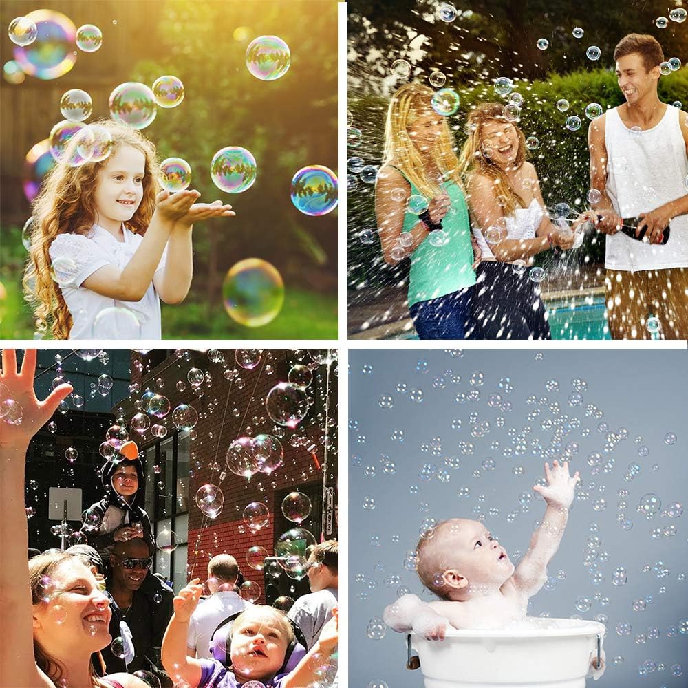 32-Piece 8 Colors Mini Bubble Wands Assortment Party Favors Toys for Kids Child, Christmas Celebration,Thanksgiving New Year, Themed Birthday,Wedding, Bath Time,Summer Outdoor Gifts for Girls Boys: Toys & Games