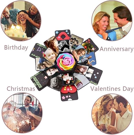 Amazon 一般的な六角形折りたたみフォトアルバム 誕生日 結婚式 Amazon 一般的な六角形折りたたみフォトアルバム 誕生日 結婚式