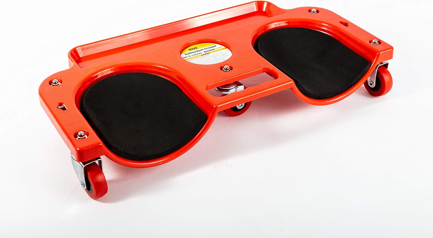MAXXHAUL 80748 Rolling Knee Creeper/Pads ABS High-Impact Frame, 5 Swivel Castors, Tool Tray Holder: Automotive