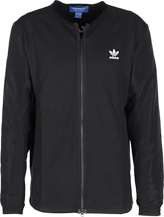 adidas bomber jacket mens black
